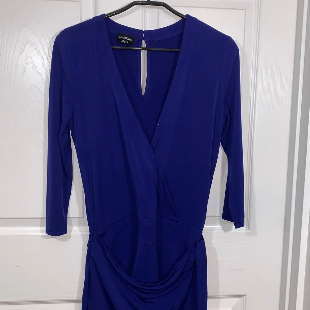Bebe Romper Shorts Tie Front Sz S
